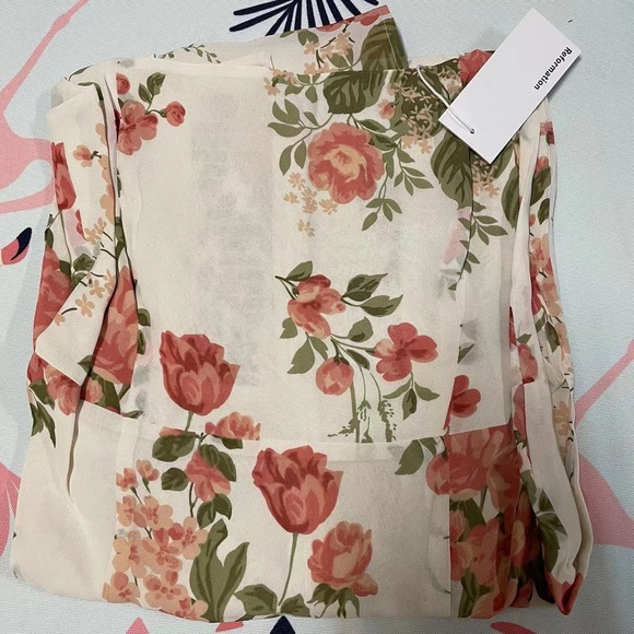 NWT Reformation Twilight Dress Corsage - Picture 7 of 8